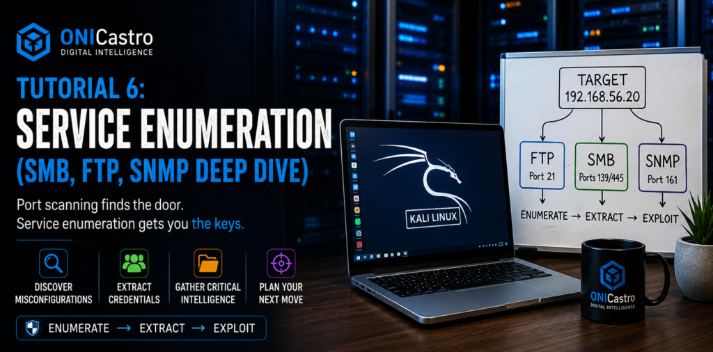 Tutorial 6: Service Enumeration (SMB, FTP, SNMP Deep Dive)