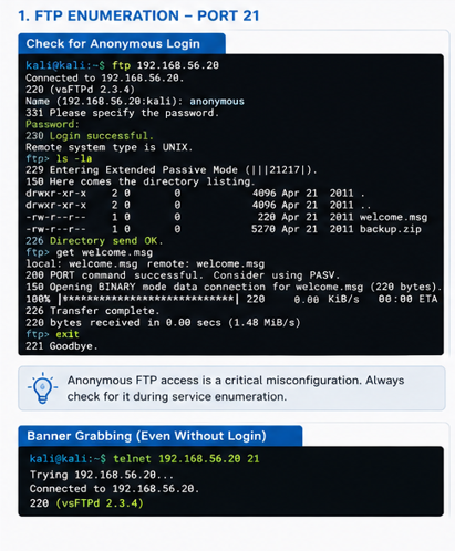 FTP Enumeration on Port 22
