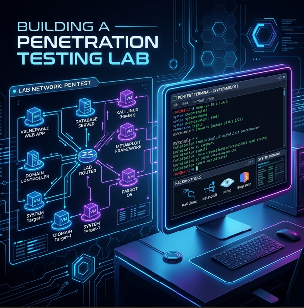 Tutorial 1: Penetration Testing Lab – The Ultimate 3-Step Setup Guide