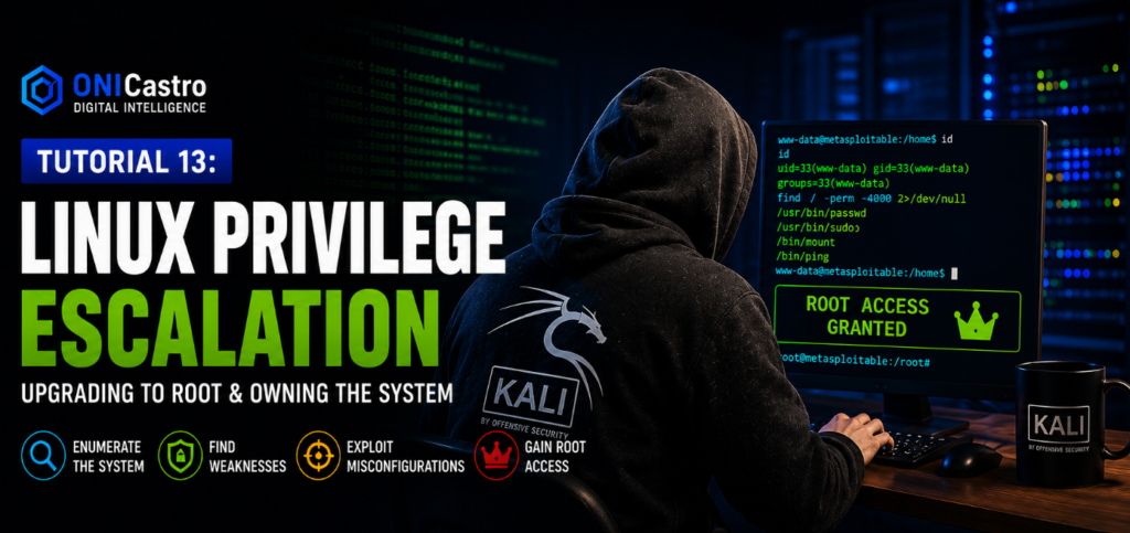 Tutorial 13: Linux Privilege Escalation (Upgrading to Root)