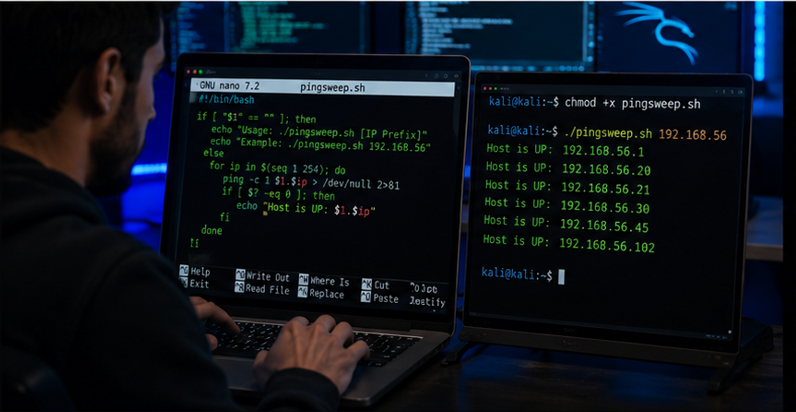 Automating attacks using Bash Scripting