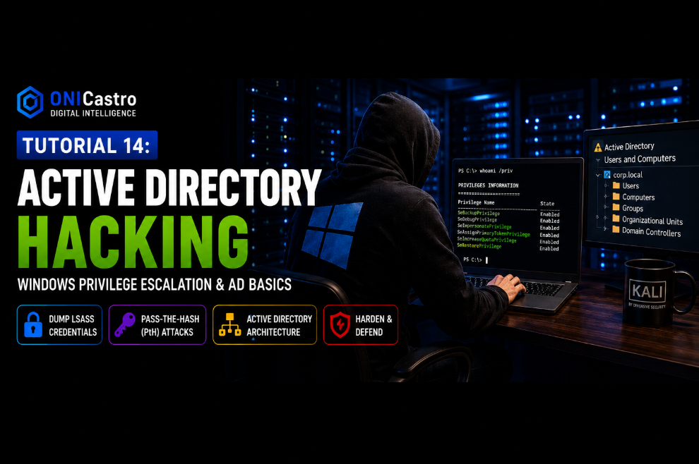 Tutorial 14: Windows Privilege Escalation & AD Basics